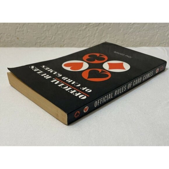 VINTAGE OFFICIAL RULES OF CARD GAMES 72ND EDITION BOOK - Picture 10 of 10